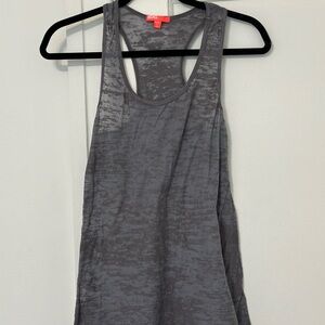 Sheer grey camisole